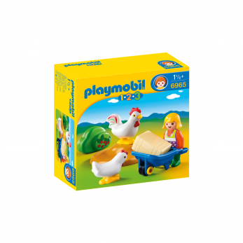 1.2.3. Жена фермера с курочками