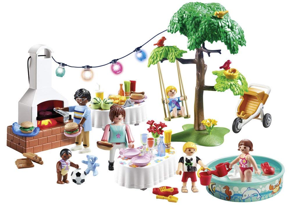 Playmobil barbecue hot sale set