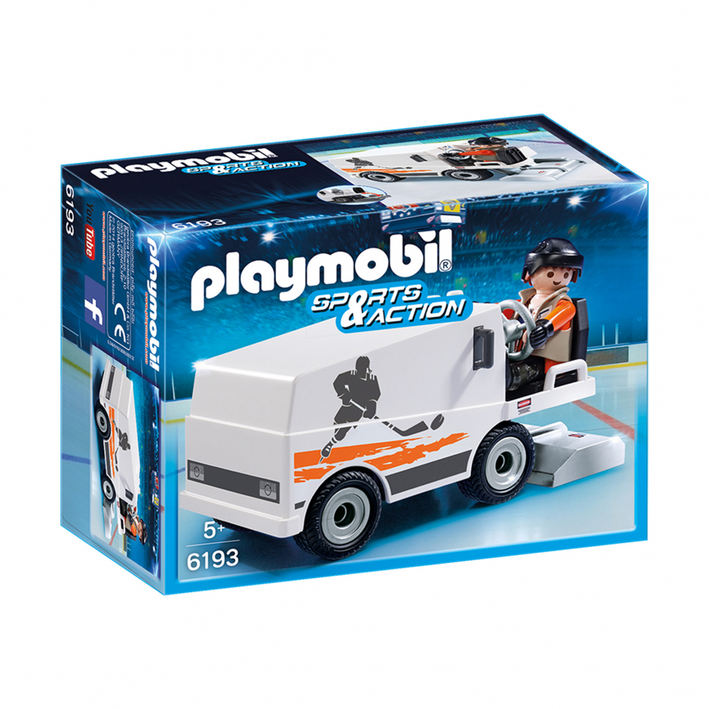 Хоккей: Машина для заливки льда Playmobil