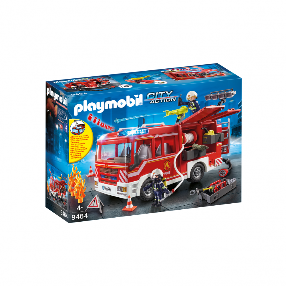 Пожарная машина, со светом и звуком PM9464 от Playmobil за 9 999 руб.  Купить на MyPlayMobil.ru скидка 14%