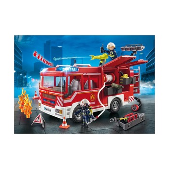 Пожарная машина, со светом и звуком