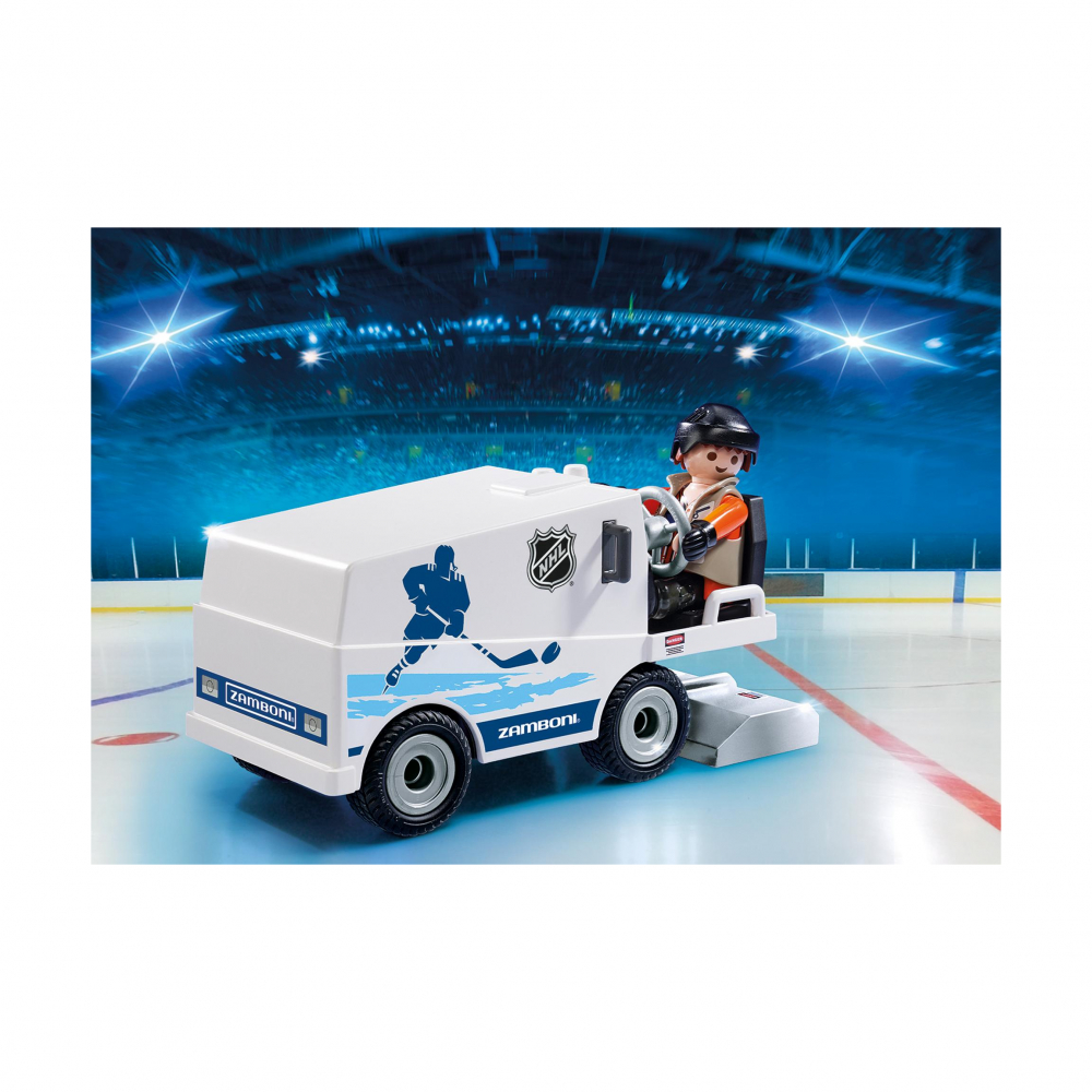 Машина для заливки льда НХЛ Zamboni 9213pm от Playmobil за 5 871 руб.  Купить на MyPlayMobil.ru