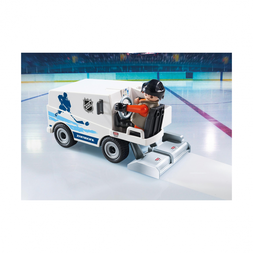 Машина для заливки льда НХЛ Zamboni 9213pm от Playmobil за 5 871 руб.  Купить на MyPlayMobil.ru