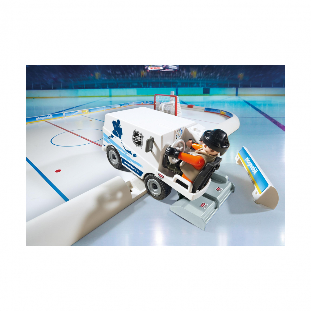 Машина для заливки льда НХЛ Zamboni 9213pm от Playmobil за 5 871 руб.  Купить на MyPlayMobil.ru