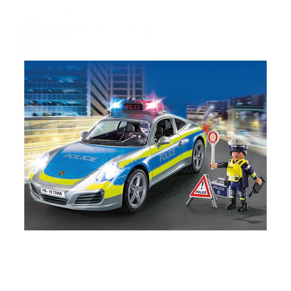 Porsche 911 Carrera 4S Полиция PM70066 от Playmobil за 7 337 руб. Купить на  MyPlayMobil.ru