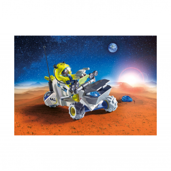 Марсоход + спутниковый метеороидный лазер