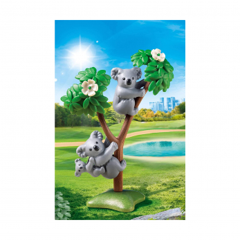 Коалы с малышом 