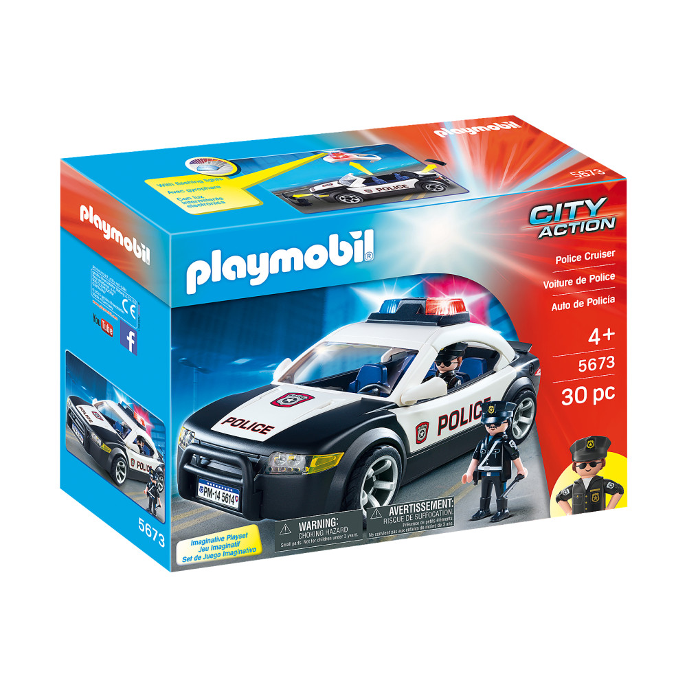 Патрульный автомобиль полиции PM5673 от Playmobil за 3 790 руб. Купить на  MyPlayMobil.ru