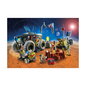 Экспедиция на Марс с машинами